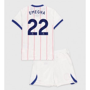 Chelsea Emmanuel Emegha #22 Tredjeställ Barn 2026-27 Kortärmad (+ Korta byxor)